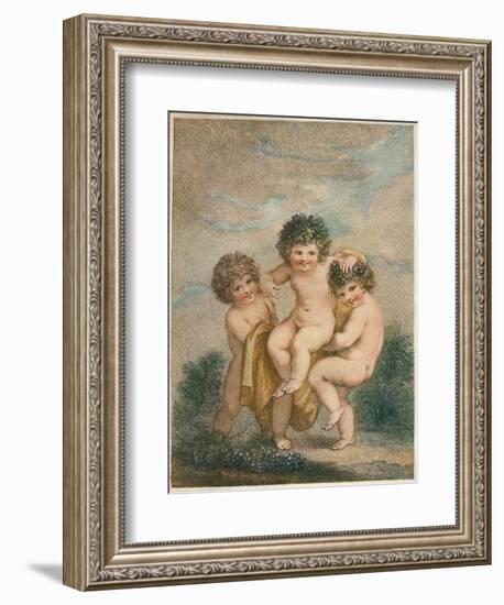 'Bacchanals', 1903-Francesco Bartolozzi-Framed Giclee Print