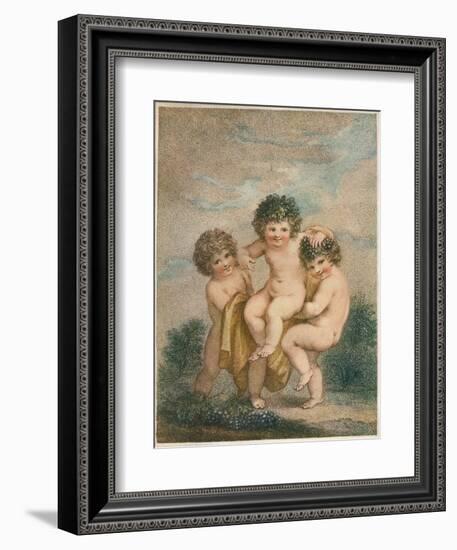 'Bacchanals', 1903-Francesco Bartolozzi-Framed Giclee Print