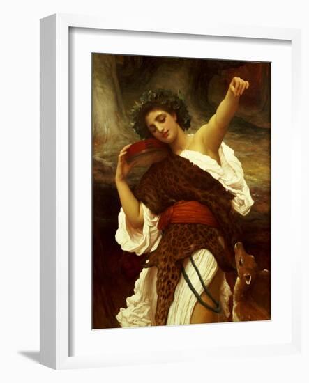 Bacchante, 1895-Frederick Leighton-Framed Giclee Print