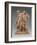 Bacchante and Satyr with Young Satyr, terracotta-Claude Michel Clodion-Framed Giclee Print