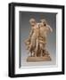 Bacchante and Satyr with Young Satyr, terracotta-Claude Michel Clodion-Framed Giclee Print