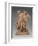 Bacchante and Satyr with Young Satyr, terracotta-Claude Michel Clodion-Framed Giclee Print