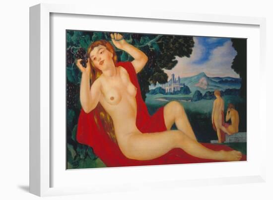 Bacchantes, 1912-Kosjma Ssergej Petroff-Wodkin-Framed Giclee Print