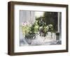 Bacche Blu e Fiori di Vetro-Danka Weitzen-Framed Giclee Print