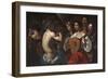 Bacchic Concert, C.1625-30 (Oil on Canvas)-Pietro Paolini-Framed Giclee Print