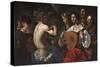 Bacchic Concert, C.1625-30 (Oil on Canvas)-Pietro Paolini-Stretched Canvas