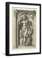 Bacchus, 1592-Hendrik Goltzius-Framed Giclee Print