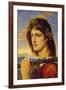 Bacchus, 1867 (Oil on Paper Laid down on Canvas)-Simeon Solomon-Framed Giclee Print