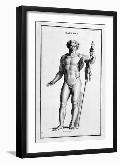 Bacchus, after a Roman Statue, 1757-Bernard De Montfaucon-Framed Giclee Print