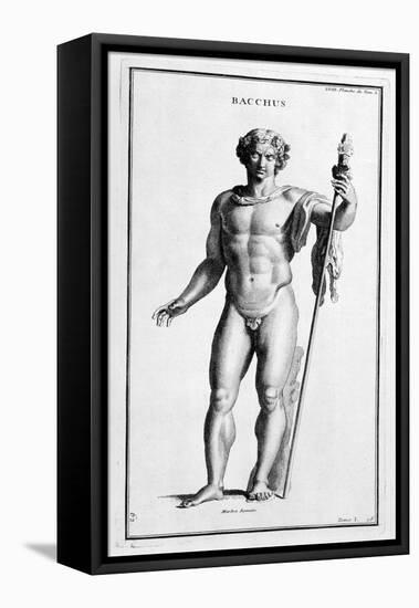 Bacchus, after a Roman Statue, 1757-Bernard De Montfaucon-Framed Stretched Canvas