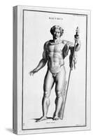 Bacchus, after a Roman Statue, 1757-Bernard De Montfaucon-Stretched Canvas