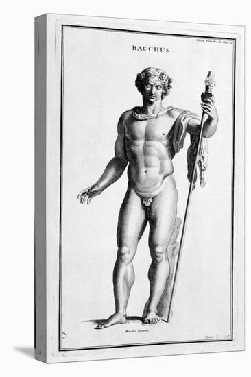 Bacchus, after a Roman Statue, 1757-Bernard De Montfaucon-Stretched Canvas