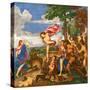 Bacchus and Ariadne, 1520-23-Titian (Tiziano Vecelli)-Stretched Canvas