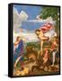 Bacchus and Ariadne, 1520-23-Titian (Tiziano Vecelli)-Framed Stretched Canvas