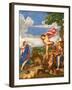 Bacchus and Ariadne, 1520-23-Titian (Tiziano Vecelli)-Framed Giclee Print