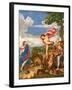 Bacchus and Ariadne, 1520-23-Titian (Tiziano Vecelli)-Framed Giclee Print