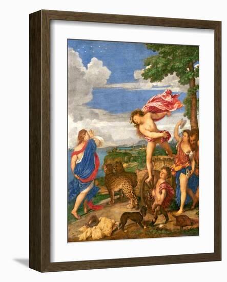 Bacchus and Ariadne, 1520-23-Titian (Tiziano Vecelli)-Framed Giclee Print