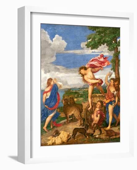 Bacchus and Ariadne, 1520-23-Titian (Tiziano Vecelli)-Framed Giclee Print