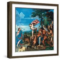 Bacchus and Ariadne, 1523-1525-Titian (Tiziano Vecelli)-Framed Giclee Print