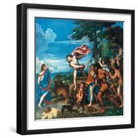 Bacchus and Ariadne, 1523-1525-Titian (Tiziano Vecelli)-Framed Giclee Print