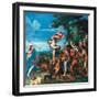 Bacchus and Ariadne, 1523-1525-Titian (Tiziano Vecelli)-Framed Giclee Print