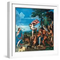 Bacchus and Ariadne, 1523-1525-Titian (Tiziano Vecelli)-Framed Giclee Print