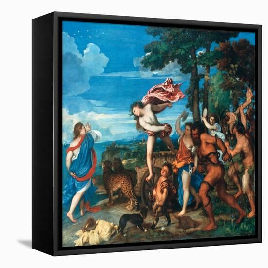 Bacchus and Ariadne, 1523-1525-Titian (Tiziano Vecelli)-Framed Stretched Canvas