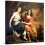 Bacchus and Ariadne, 1664-Ferdinand Bol-Stretched Canvas