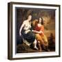 Bacchus and Ariadne, 1664-Ferdinand Bol-Framed Giclee Print