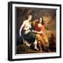 Bacchus and Ariadne, 1664-Ferdinand Bol-Framed Giclee Print