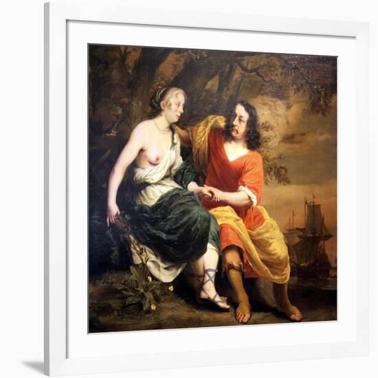Bacchus and Ariadne, 1664-Ferdinand Bol-Framed Giclee Print