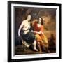 Bacchus and Ariadne, 1664-Ferdinand Bol-Framed Giclee Print