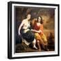 Bacchus and Ariadne, 1664-Ferdinand Bol-Framed Giclee Print