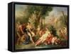 Bacchus and Ariadne, 1742-7-Charles Joseph Natoire-Framed Stretched Canvas