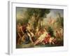 Bacchus and Ariadne, 1742-7-Charles Joseph Natoire-Framed Giclee Print