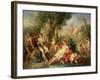 Bacchus and Ariadne, 1742-7-Charles Joseph Natoire-Framed Giclee Print