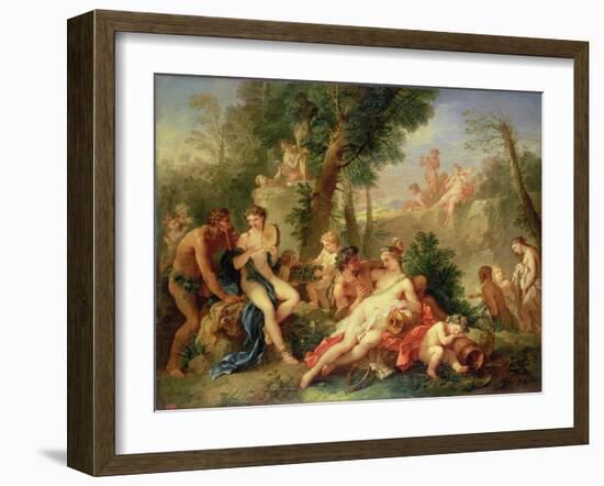 Bacchus and Ariadne, 1742-7-Charles Joseph Natoire-Framed Giclee Print