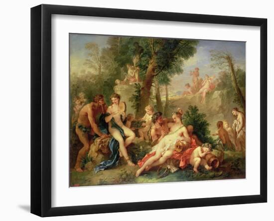 Bacchus and Ariadne, 1742-7-Charles Joseph Natoire-Framed Giclee Print