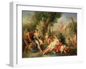 Bacchus and Ariadne, 1742-7-Charles Joseph Natoire-Framed Giclee Print