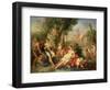 Bacchus and Ariadne, 1742-7-Charles Joseph Natoire-Framed Giclee Print