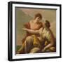 Bacchus and Ariadne, c.1720-Giovanni Antonio Pellegrini-Framed Giclee Print