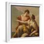 Bacchus and Ariadne, c.1720-Giovanni Antonio Pellegrini-Framed Giclee Print