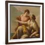 Bacchus and Ariadne, c.1720-Giovanni Antonio Pellegrini-Framed Giclee Print