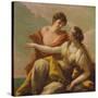 Bacchus and Ariadne, c.1720-Giovanni Antonio Pellegrini-Stretched Canvas