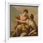 Bacchus and Ariadne, c.1720-Giovanni Antonio Pellegrini-Framed Giclee Print