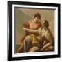 Bacchus and Ariadne, c.1720-Giovanni Antonio Pellegrini-Framed Giclee Print