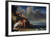 Bacchus and Ariadne on the Island of Naxos, 17th Century-Cornelis van Poelenburgh-Framed Giclee Print