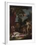 Bacchus and Ariadne, Um 1700-Sebastiano Ricci-Framed Giclee Print