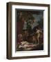 Bacchus and Ariadne, Um 1700-Sebastiano Ricci-Framed Giclee Print