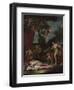 Bacchus and Ariadne, Um 1700-Sebastiano Ricci-Framed Giclee Print